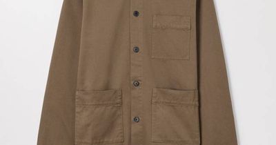 Taupe Overshirt | Organic Cotton Fine Twill | Asket