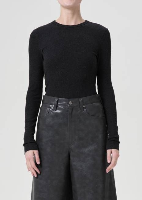 Delphi Slim Tee in Katniss