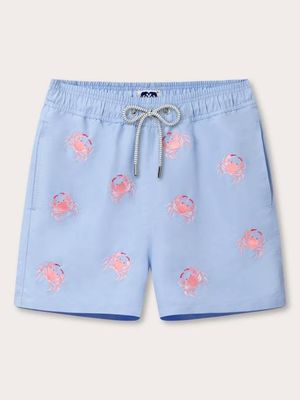 Men's Il Qabru Embroidered Staniel Swim Shorts