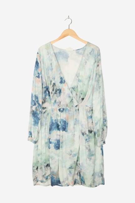 Webkleid mit Alloverprint RS