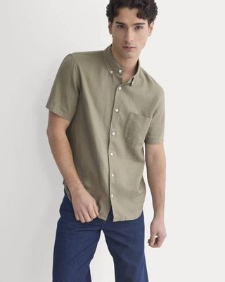The Classic Short-Sleeve Shirt in Linen | Overland