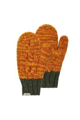 Wool Gloves Orange Marl, YMC