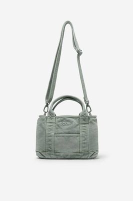 WOMEN’S SMALL PALMS MINI GREEN BAG