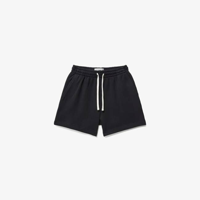The Track Long Sweatshort | Black