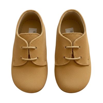 Britannical x Early Days - Chipper Pre-Walker Baby Shoes - Camel Suede