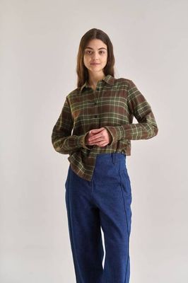 PAGE Organic Cotton Shirt - Green