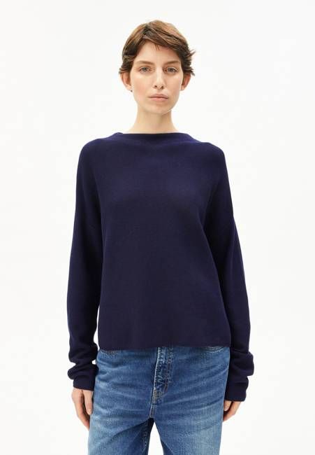 MERINAA LINKS LINKS SWEATER | tinted navy