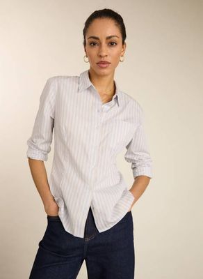 Nicola Organic Cotton Stripe Shirt