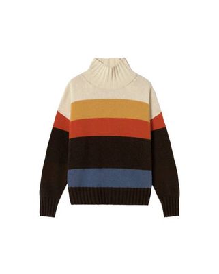 Oversize striped wool Imogen sweater
