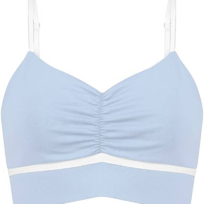 Bio Bustier Yoga lichtblau - kaufen