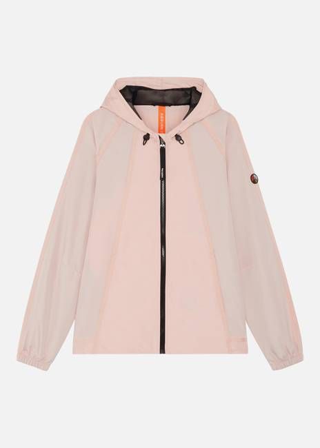 SI ANORAK SILVER PINK