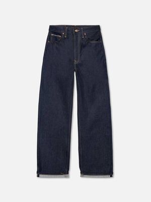 Clean Eileen Dry Twilight Selvage loose jeans | Nudie Jeans