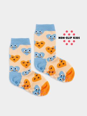 Lil Smiling Hearts Non-Slip