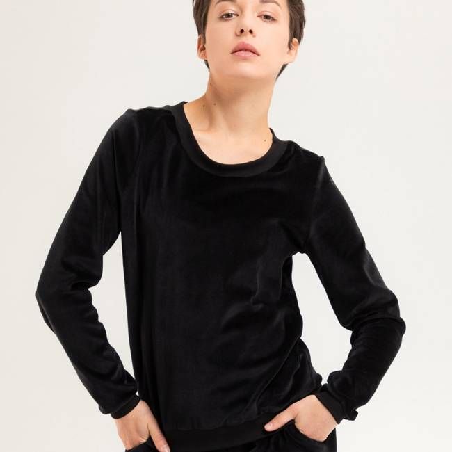 Bio Nicki Pullover Onne schwarz - kaufen