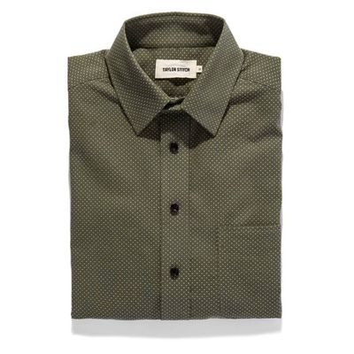 The California in Olive Jacquard