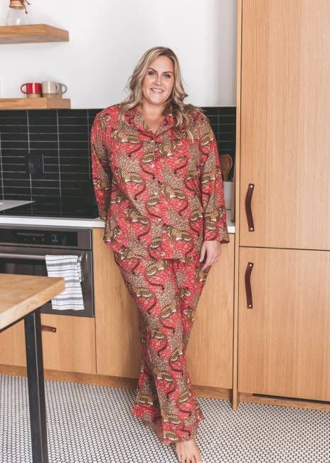 Bagheera - Long PJ Set - Scarlet