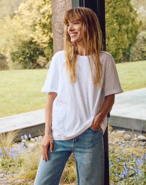 The Relaxed Tee - White
