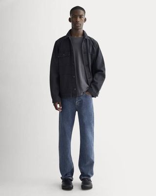 The '90s Loose Straight Jean | Medium Blue