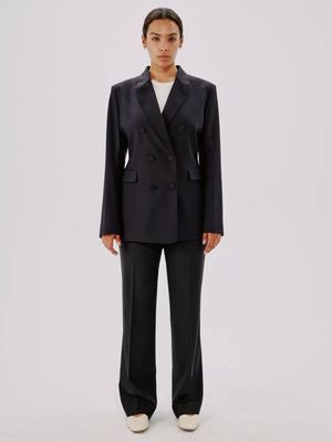 Double-Breasted Jacket - Resale | Black