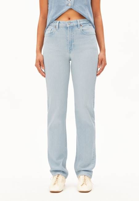 CARENAA MID STRAIGHT JEAN | glacier
