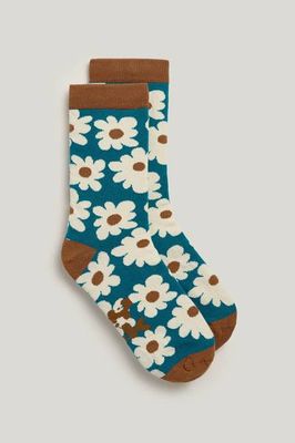 JoJo - Cotton Socks in Chase Floral