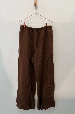 Sample Sale Kira Pant in Chocolate Linen
