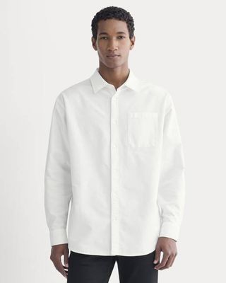 Oversized Oxford Shirt | White