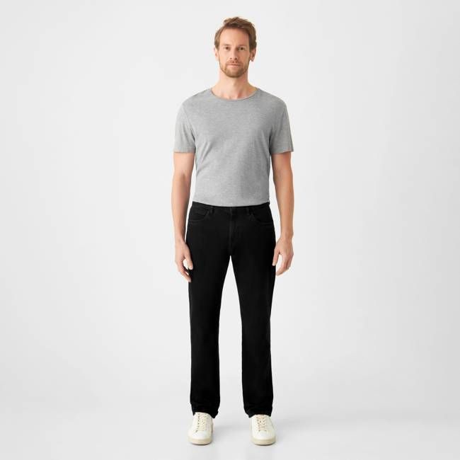 DUSK Regular Straight Minimal Stretch - Classic - Black