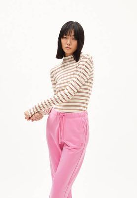 FATIMAA DOUBLE STRIPES | cacao-undyed