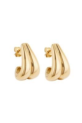 Retro Waterfall Hoops