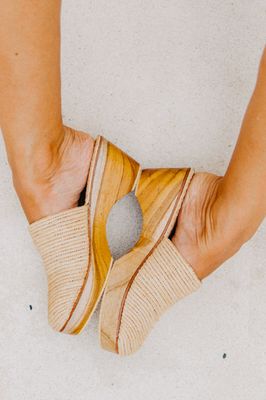 Mohya Women's Clogs Natural Beige