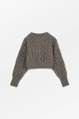 Fisherman jumper - Light brown