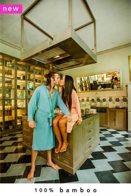 Two Nooboo 100% Bamboo Luxe Kimonos (15% OFF)