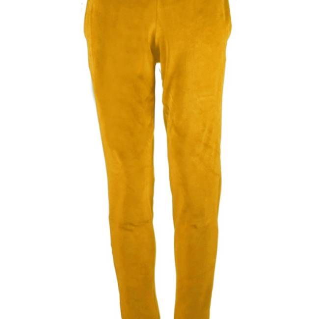 Bio Nickihose Hygge senf / gelb - kaufen