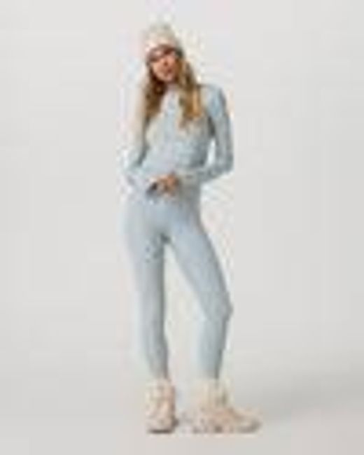 Clean Elevation Legging-Short | Blue Haze Heather | Vuori