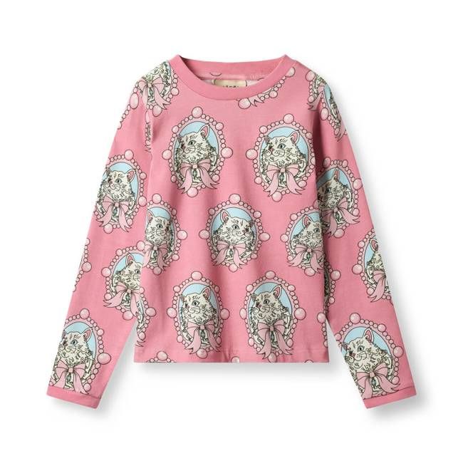 Elstar long-sleeved top with cats