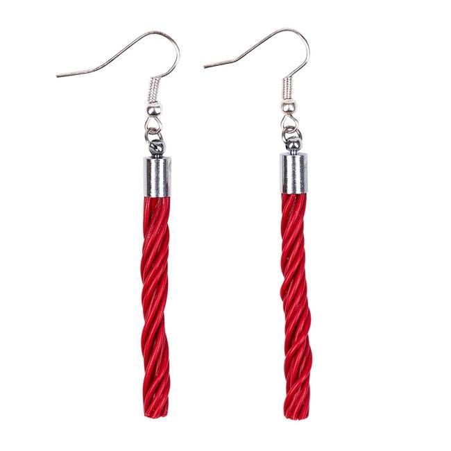 Candy Upcycled Electrical Wire Earrings (4 Colours Available)