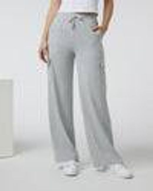 Halo Essential Cargo Wideleg | Pale Grey Heather | Vuori