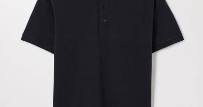 Black Pique Polo | Organic Cotton | Asket