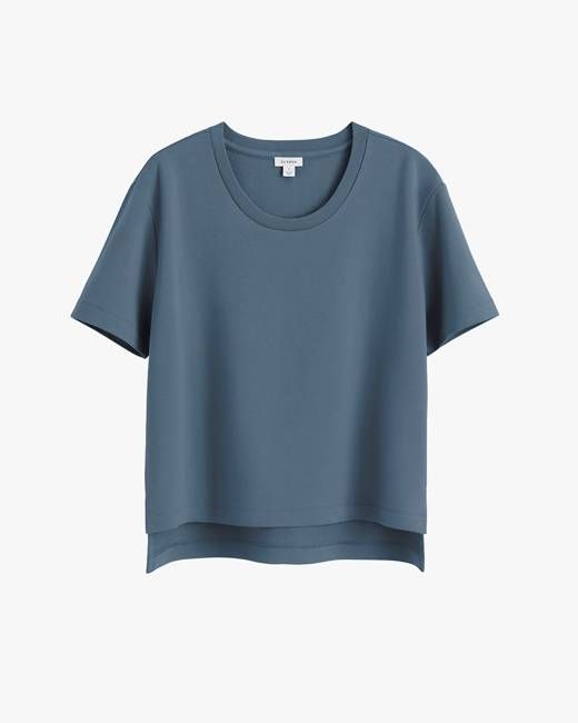 French Terry Cropped Tee