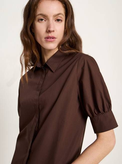 Blouse with puff sleeves (GOTS)