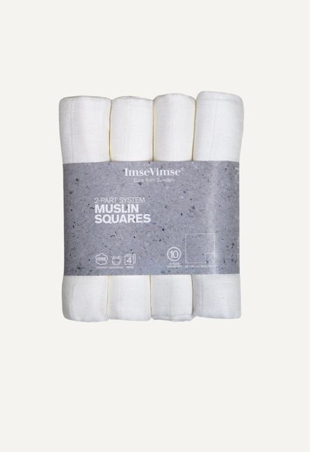 Muslin Diaper Squares 4-pack