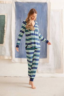 Henley Top + Harem Pant