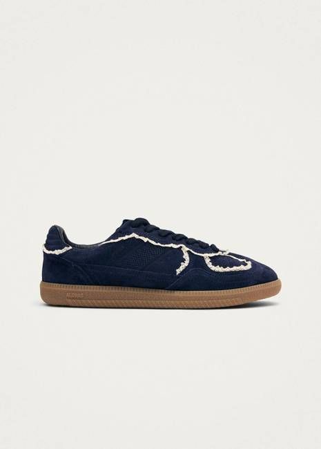 Tb.490 Crochet Navy Leather Sneakers