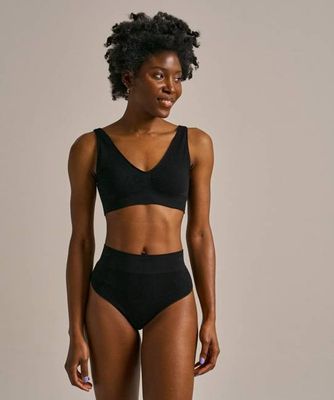 Seamless High Waist Thong