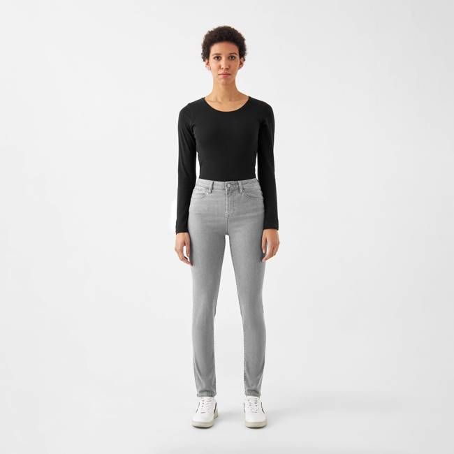 SUN UP Skinny Powerstretch - Basic - Silver Denim