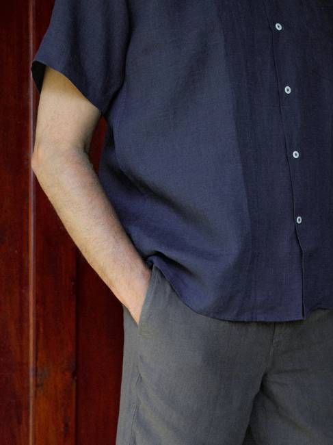 Linen Shorts Ilha Taupe