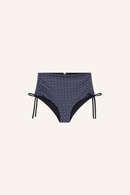 Ruffled Highwaist Fleur — lilac