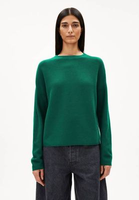 MERINAA LINKS LINKS SWEATER | emerald green