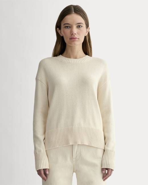 The Boxy Sweater in Everyday Cotton | Canvas